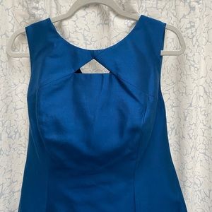 New Talbots dark teal A shaped dress